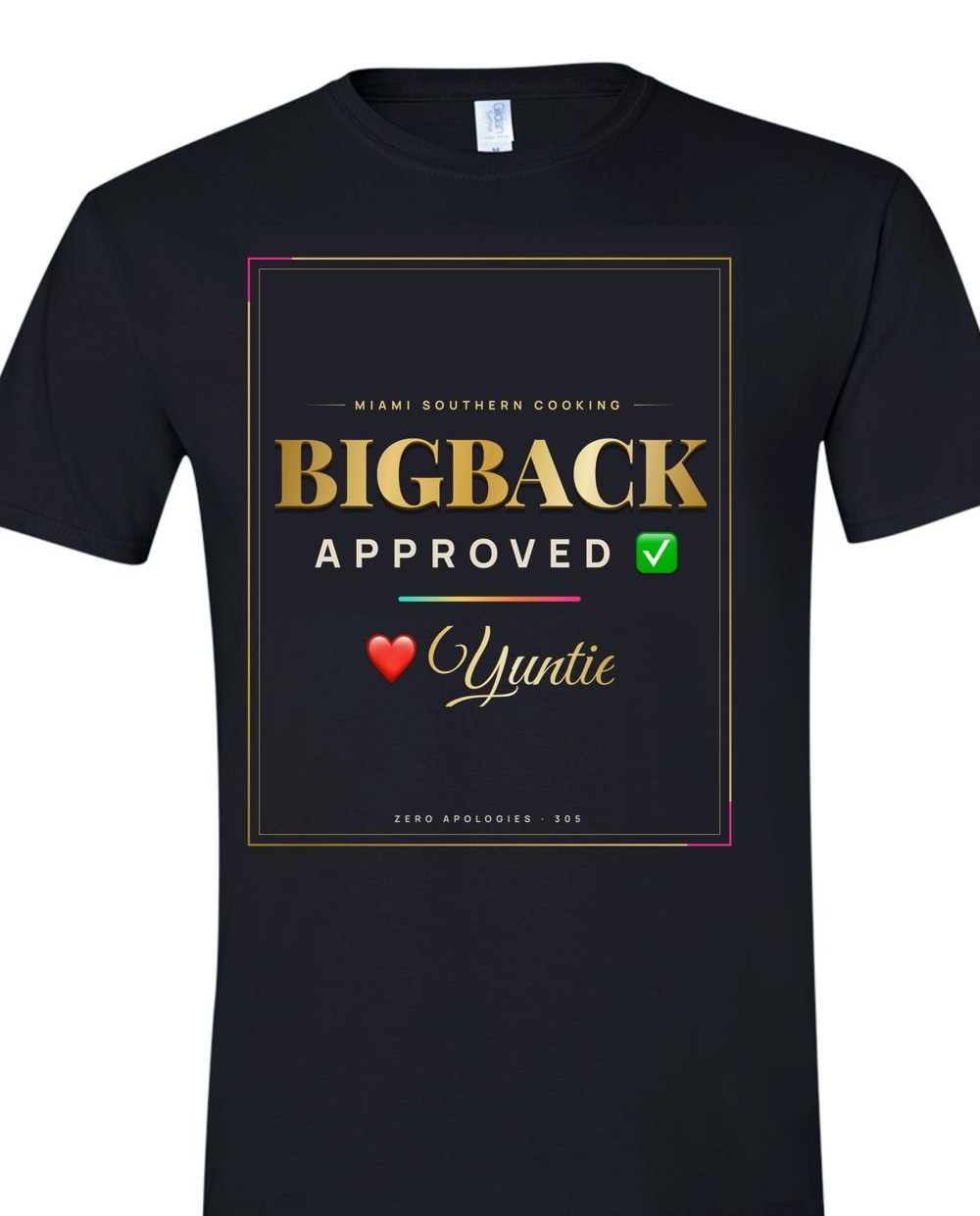 Big Back Approved ✅ Tee