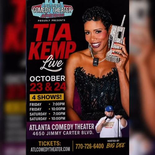 Tia Kemp Live · 4 shows only