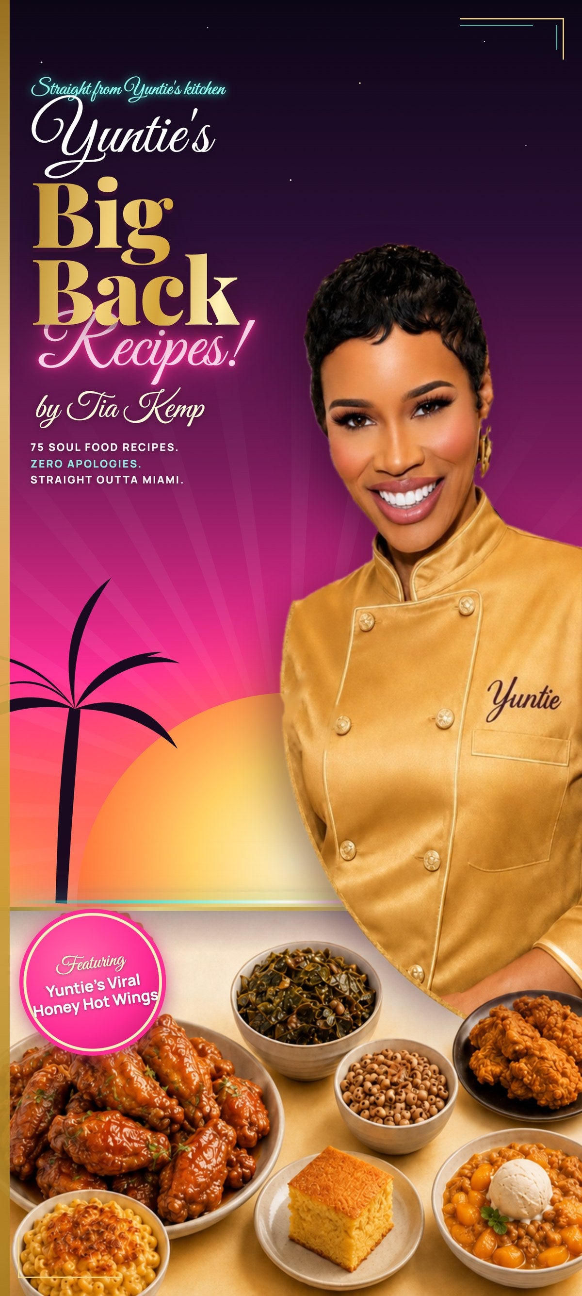 Yuntie's Big Back Recipes cookbook cover