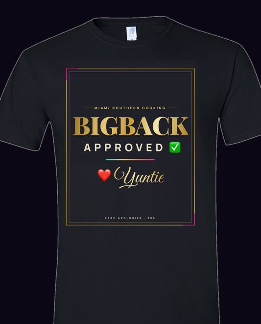 Big Back Approved tee