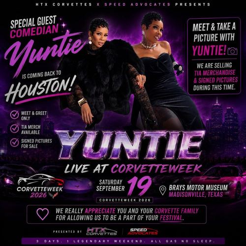Yuntie Live at Corvette Week · Meet & Greet